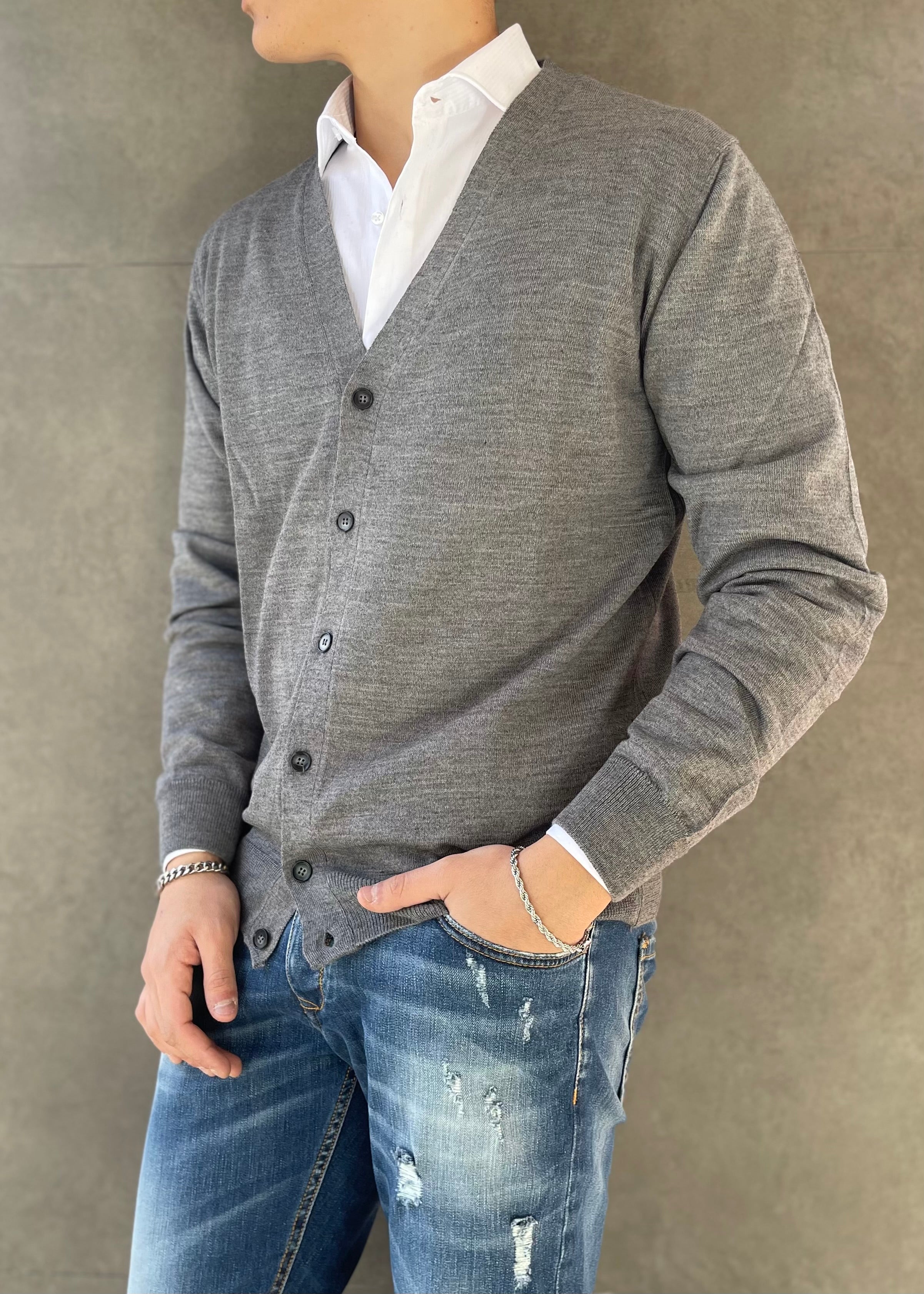 BELLINI MILANO MAGLIA CARDIGAN IA2C