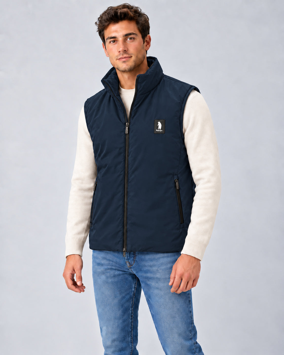 SMANICATO PIUMINO REFRIGUE - NAVY