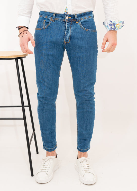 Jeans capri skinny DS02 LAV02