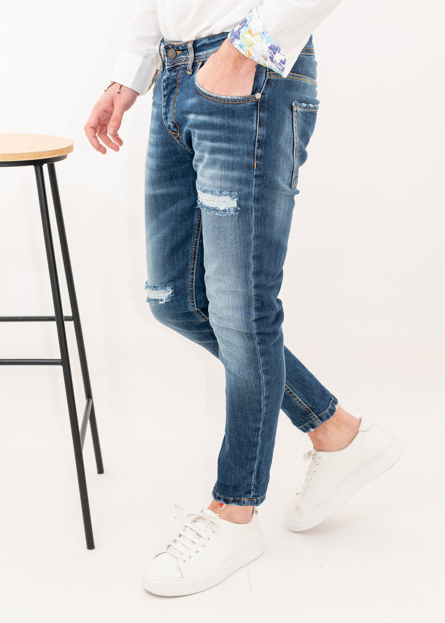 Jeans rotture LAVD32