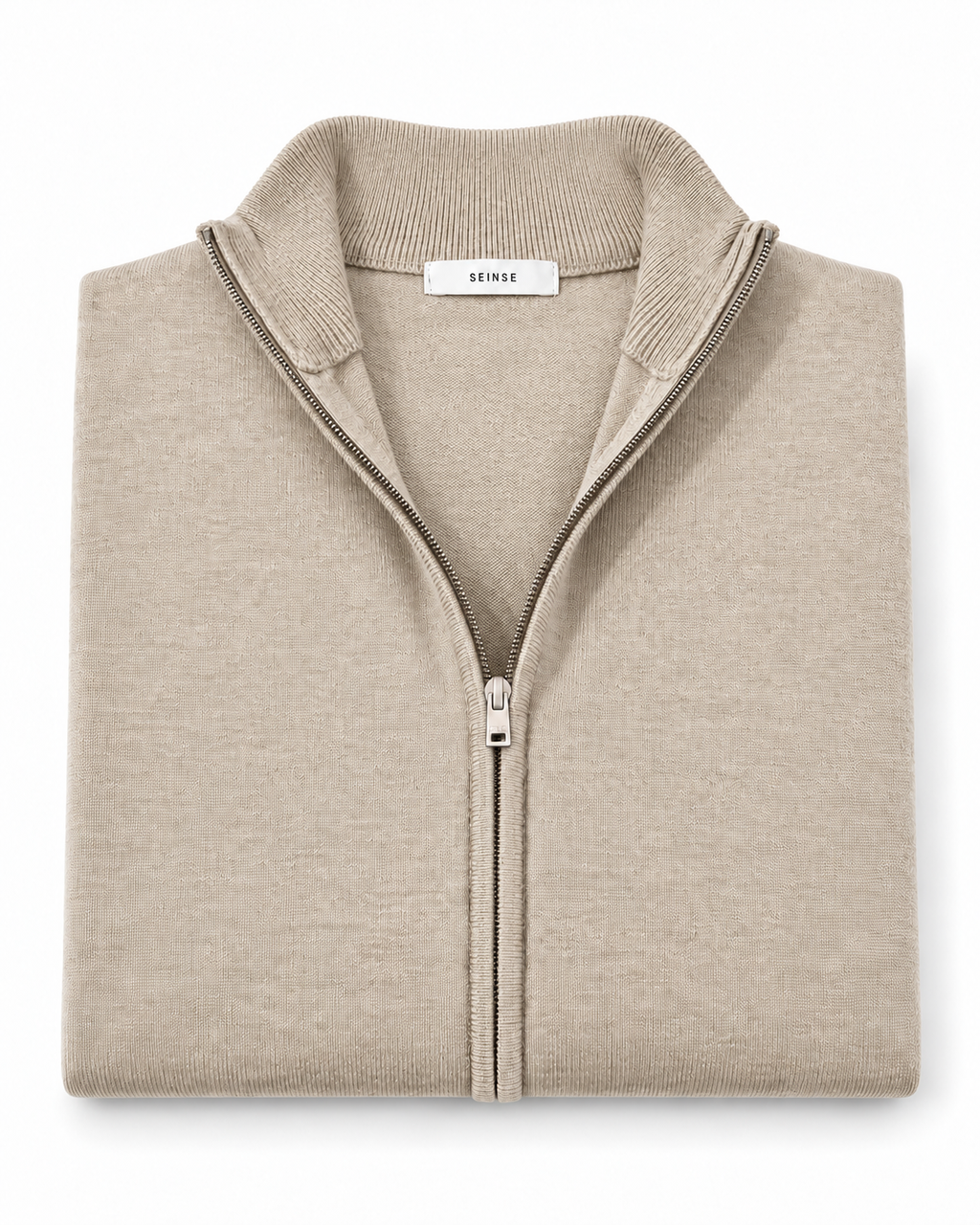 Maglia lupetto zip - SEINSE
