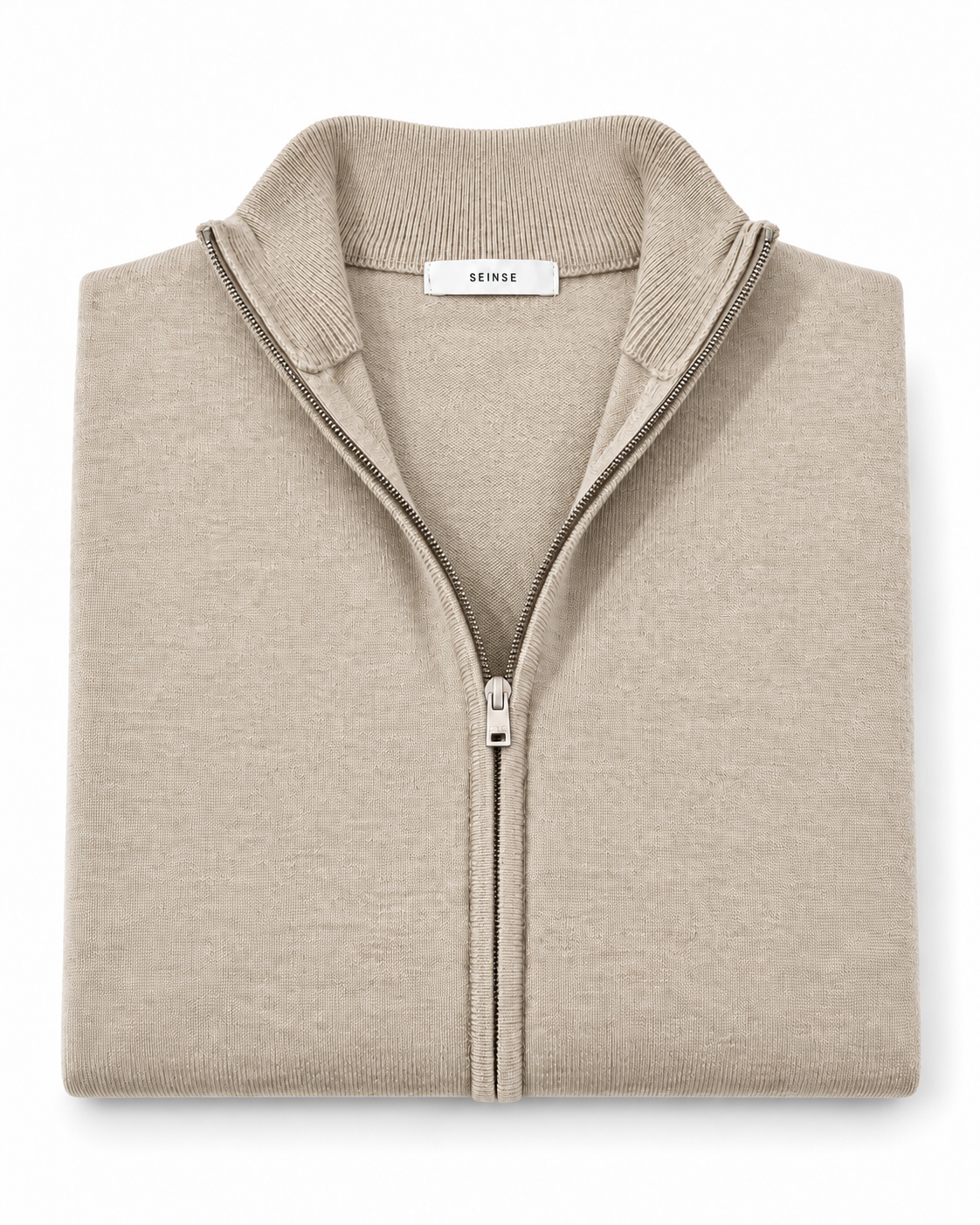 Maglia lupetto zip - SEINSE