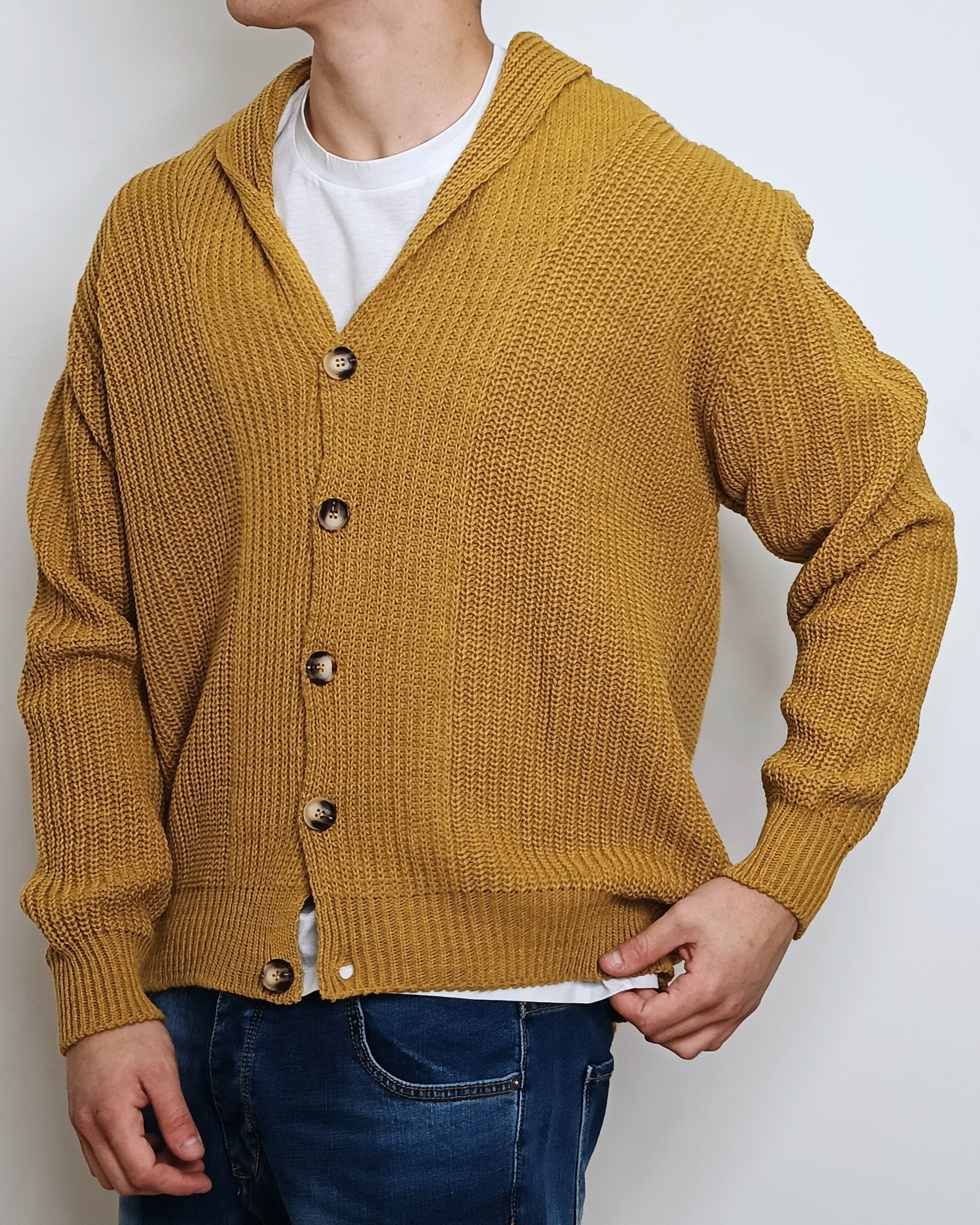 LUCA NOVI CARDIGAN OVERSIZE COLCARD
