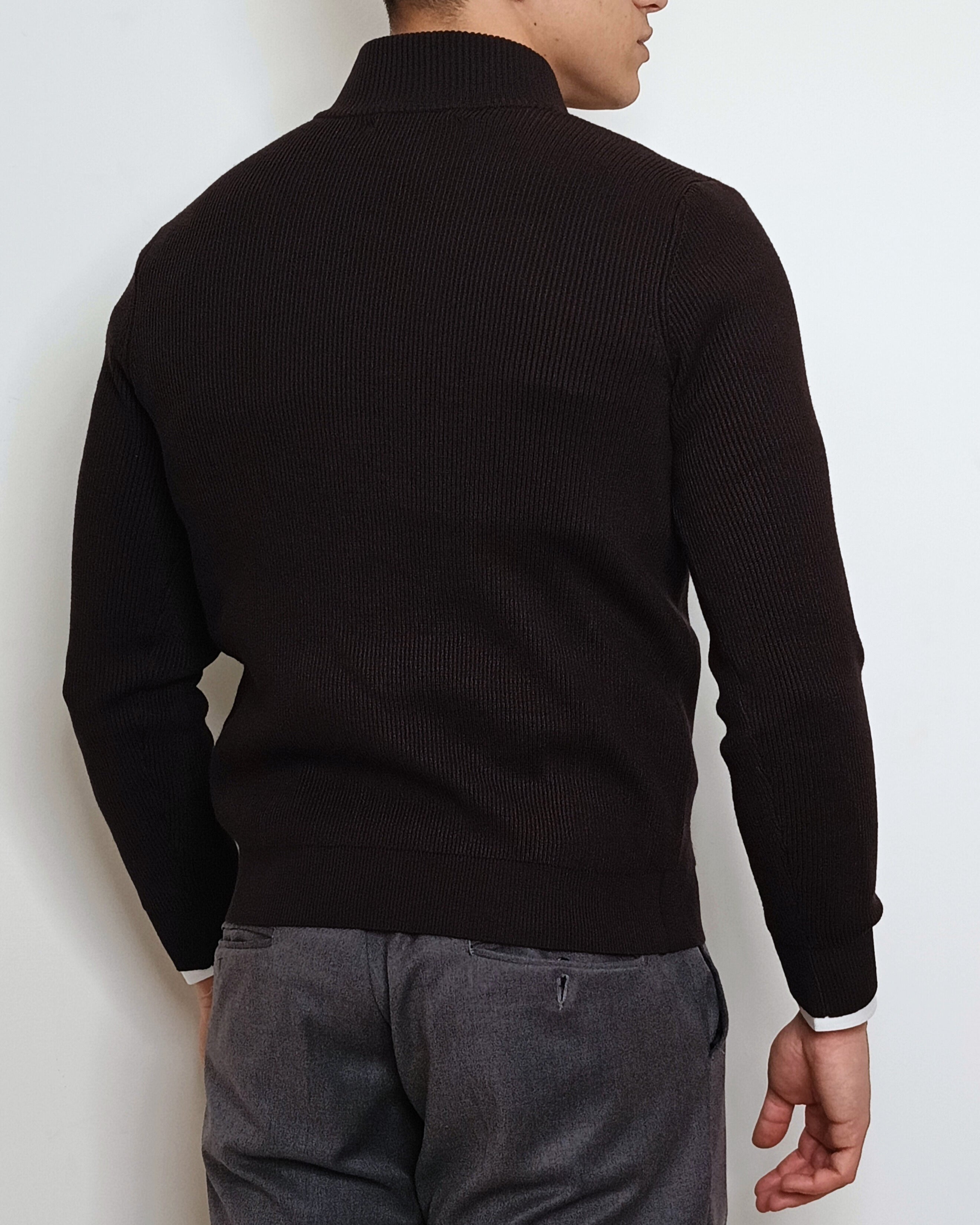 DOPPIAVVI CARDIGAN INGLESE CON BOTTONI