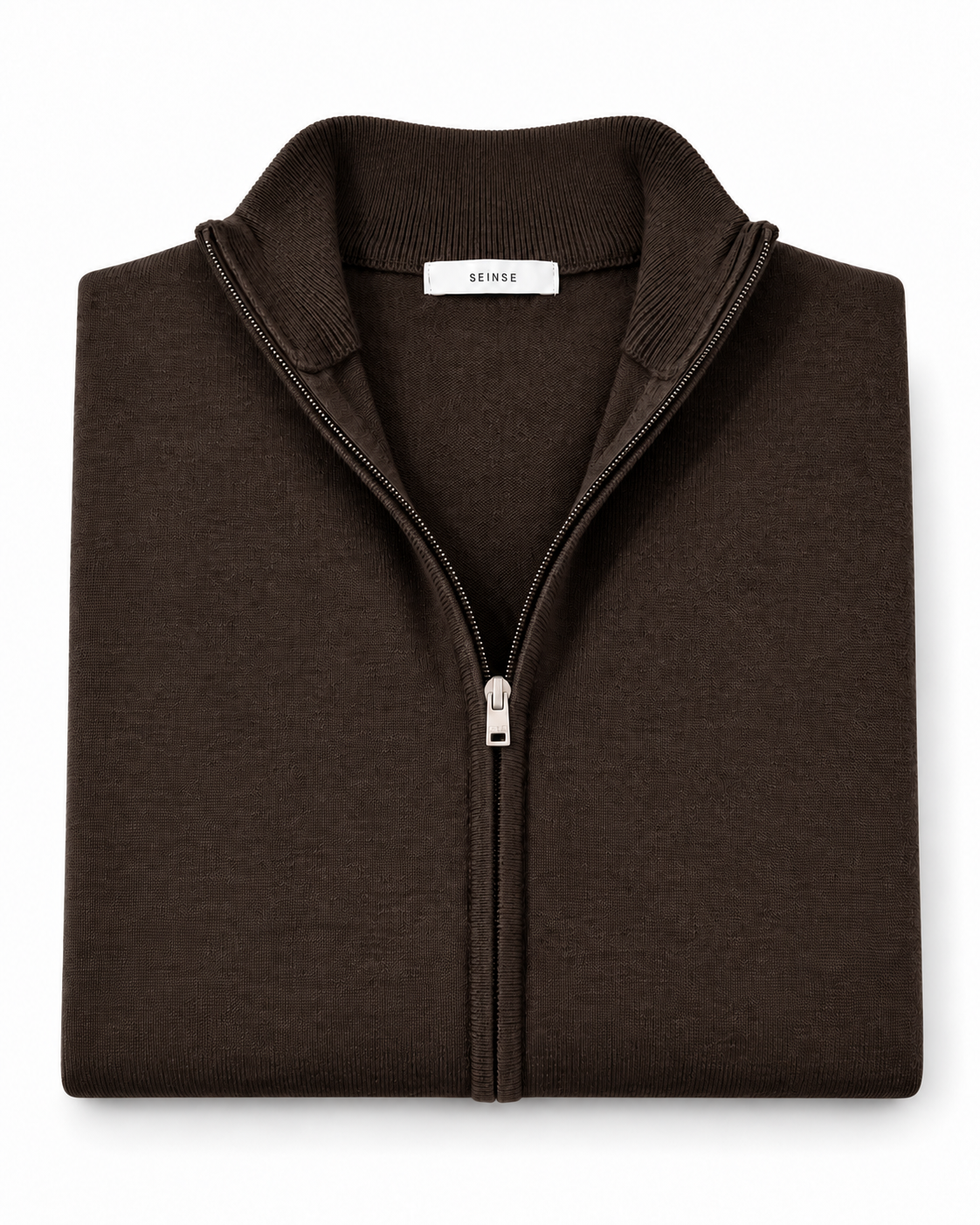 Maglia lupetto zip - SEINSE