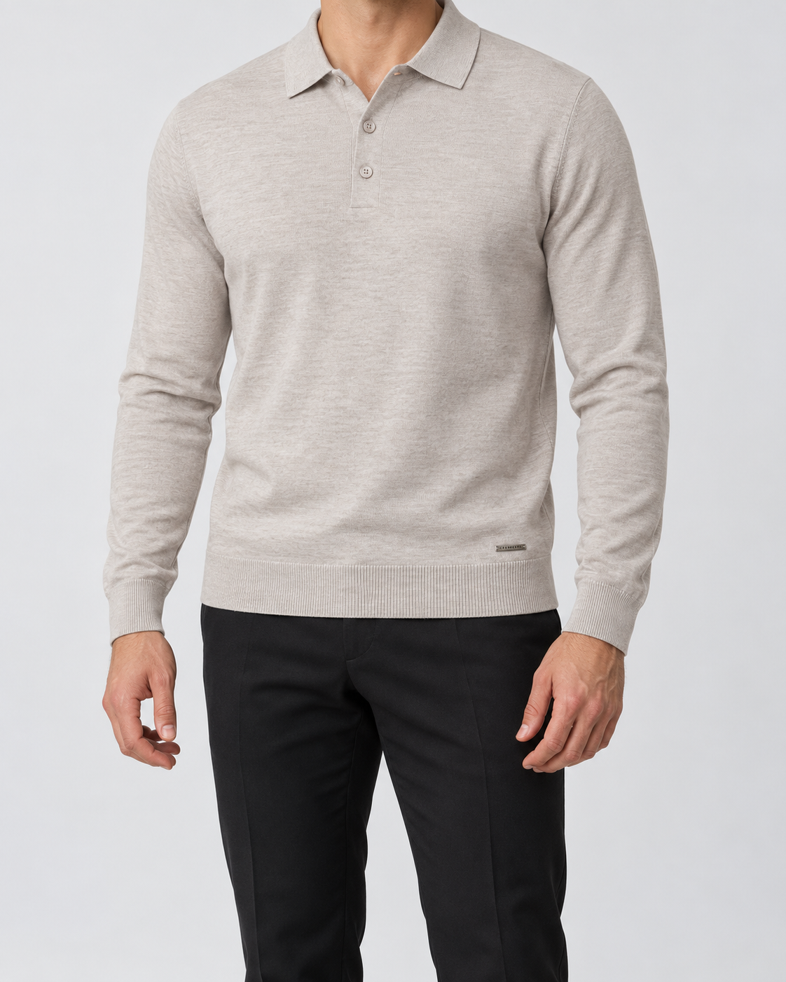 POLO ML UOMO - CRANBERRY