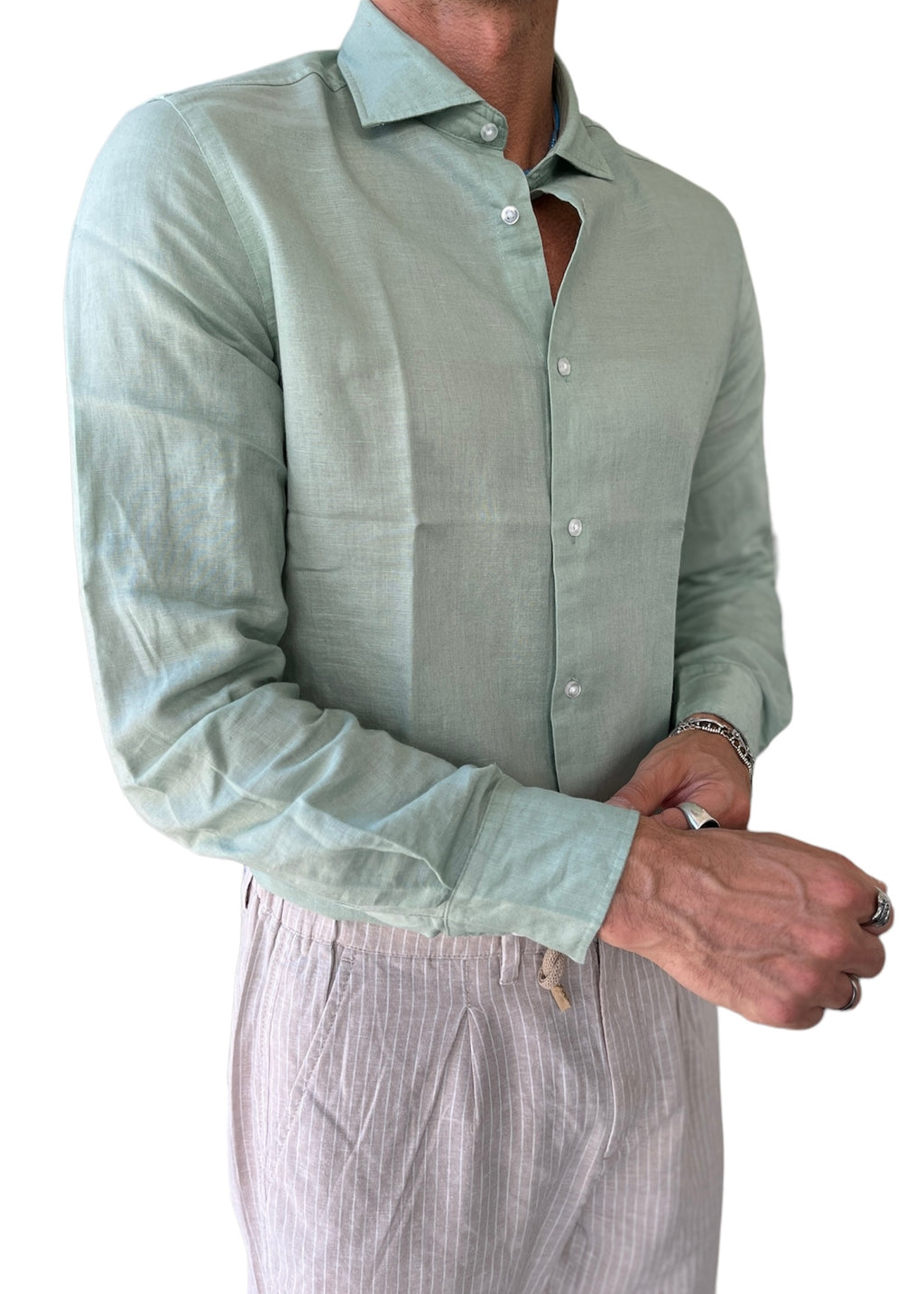 DOPPIAVVI - LINEN SHIRT