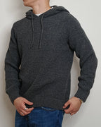 VALDICHIARA FELPA IN LANA CON CAPPUCCIO