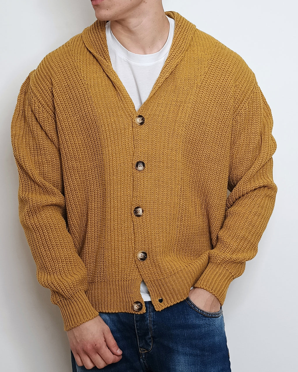 LUCA NOVI CARDIGAN OVERSIZE COLCARD