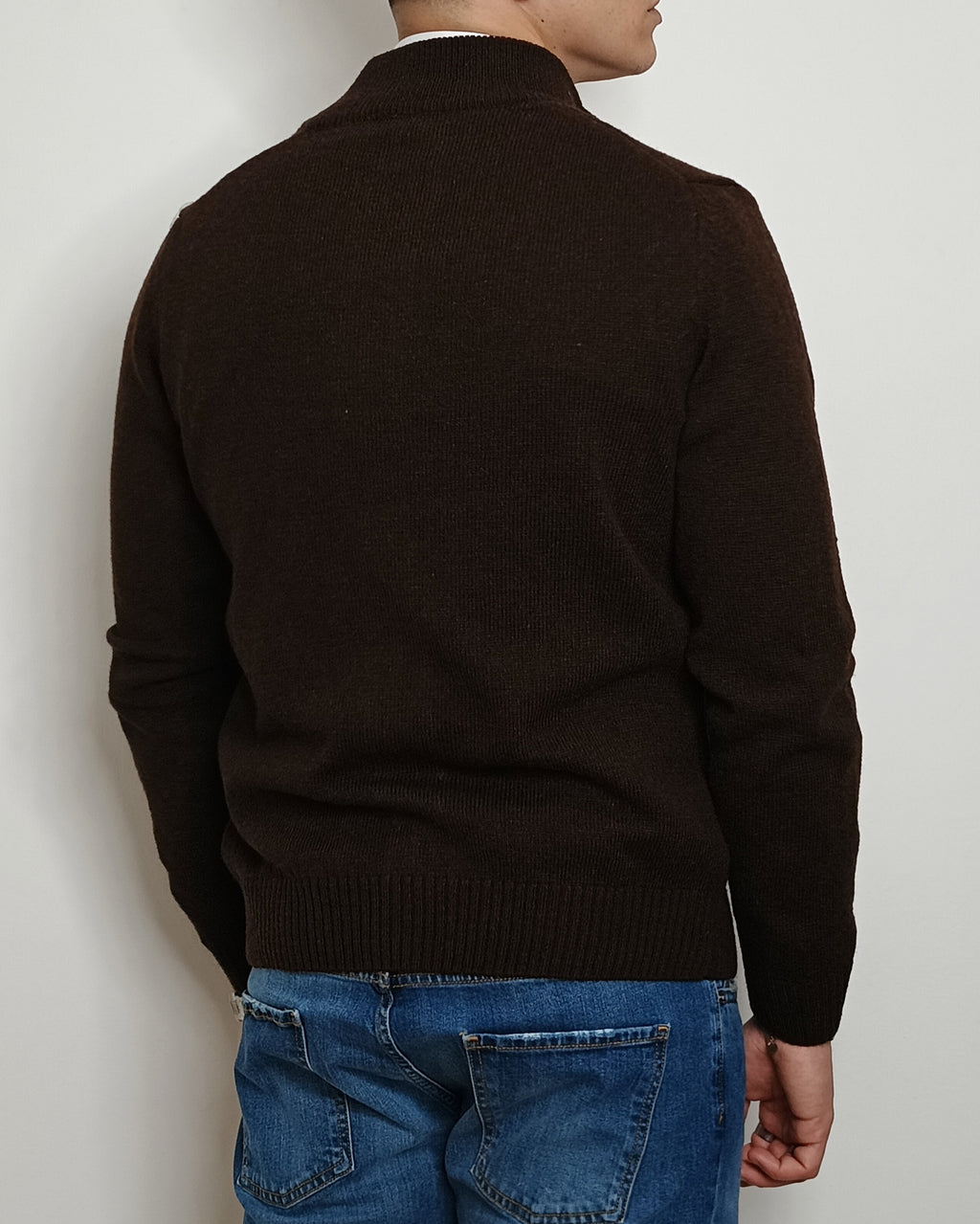 VALDICHIARA CARDIGAN IN LANA CON BOTTONI