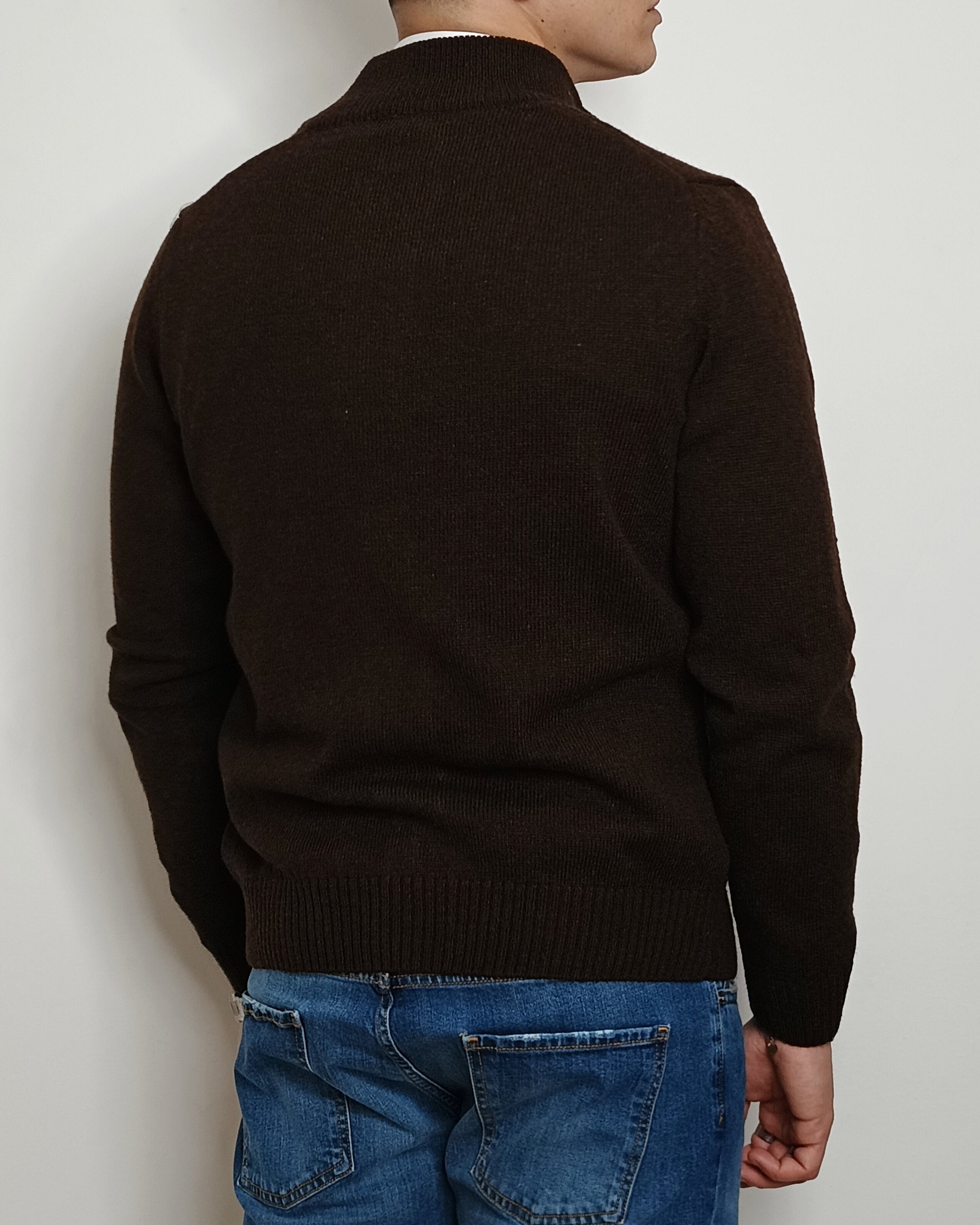 VALDICHIARA CARDIGAN IN LANA CON BOTTONI