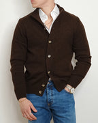 VALDICHIARA CARDIGAN IN LANA CON BOTTONI