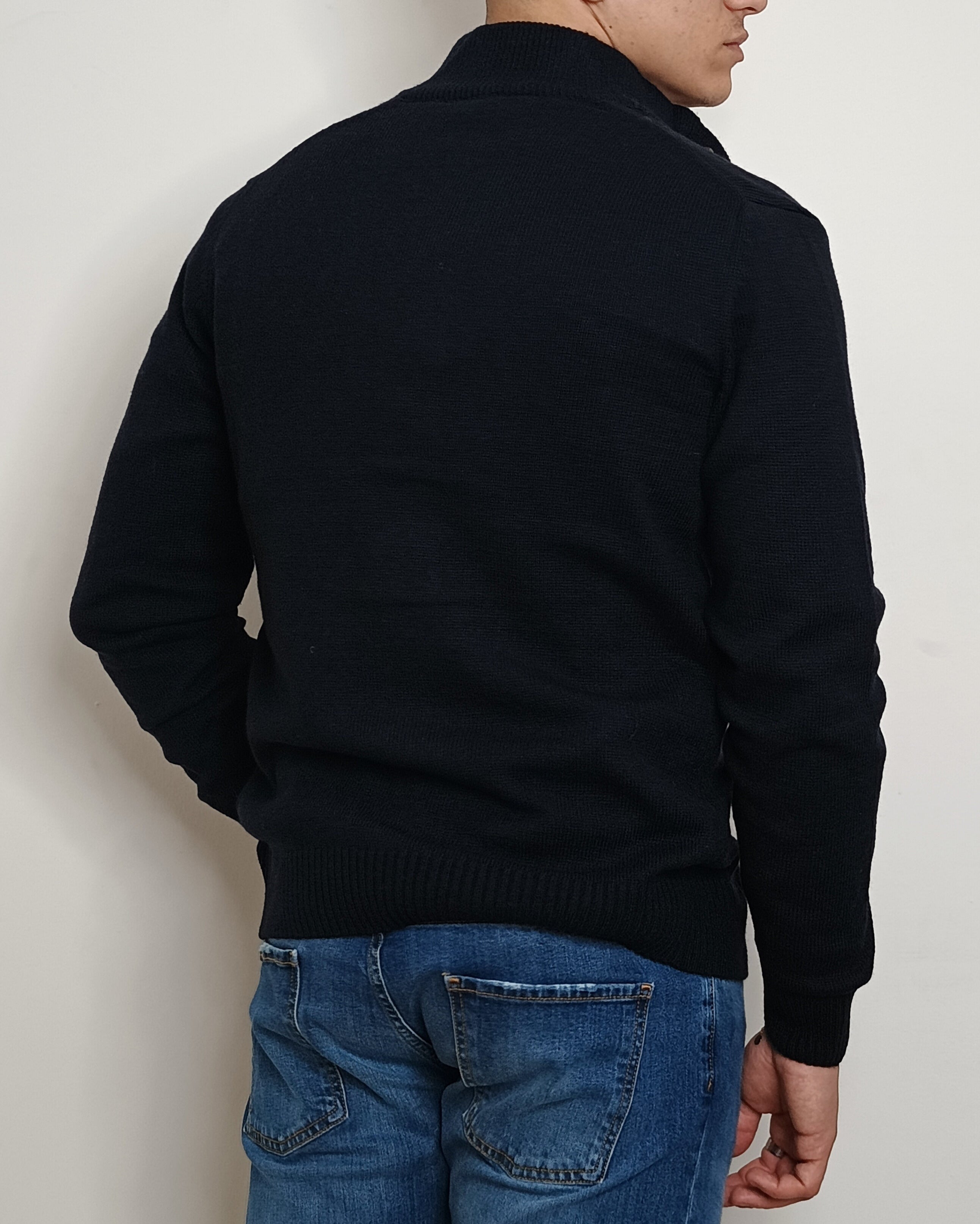 VALDICHIARA CARDIGAN IN LANA CON BOTTONI