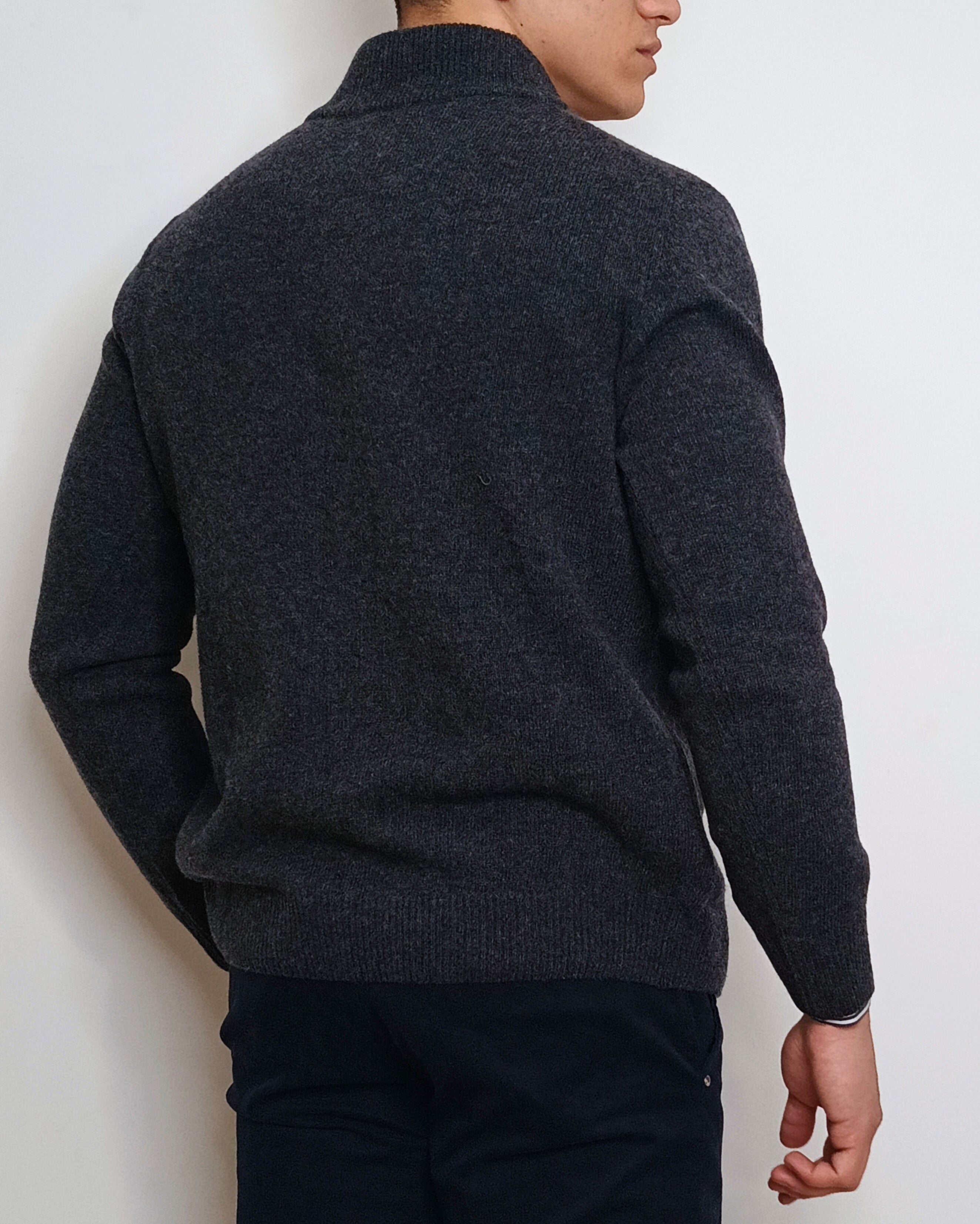 DOPPIAVVI CARDIGAN IN LANA CON BOTTONI