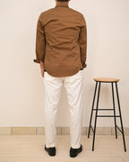 OUTFIT: DOPPIAVVI CHINO TENNESSE SLIM LUCIO1 & DOPPIAVVI CAMICIA TEXAS GAMBARINE