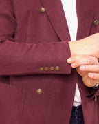 MARCONILS GIACCA DOPPIO PETTO CILIEGIO