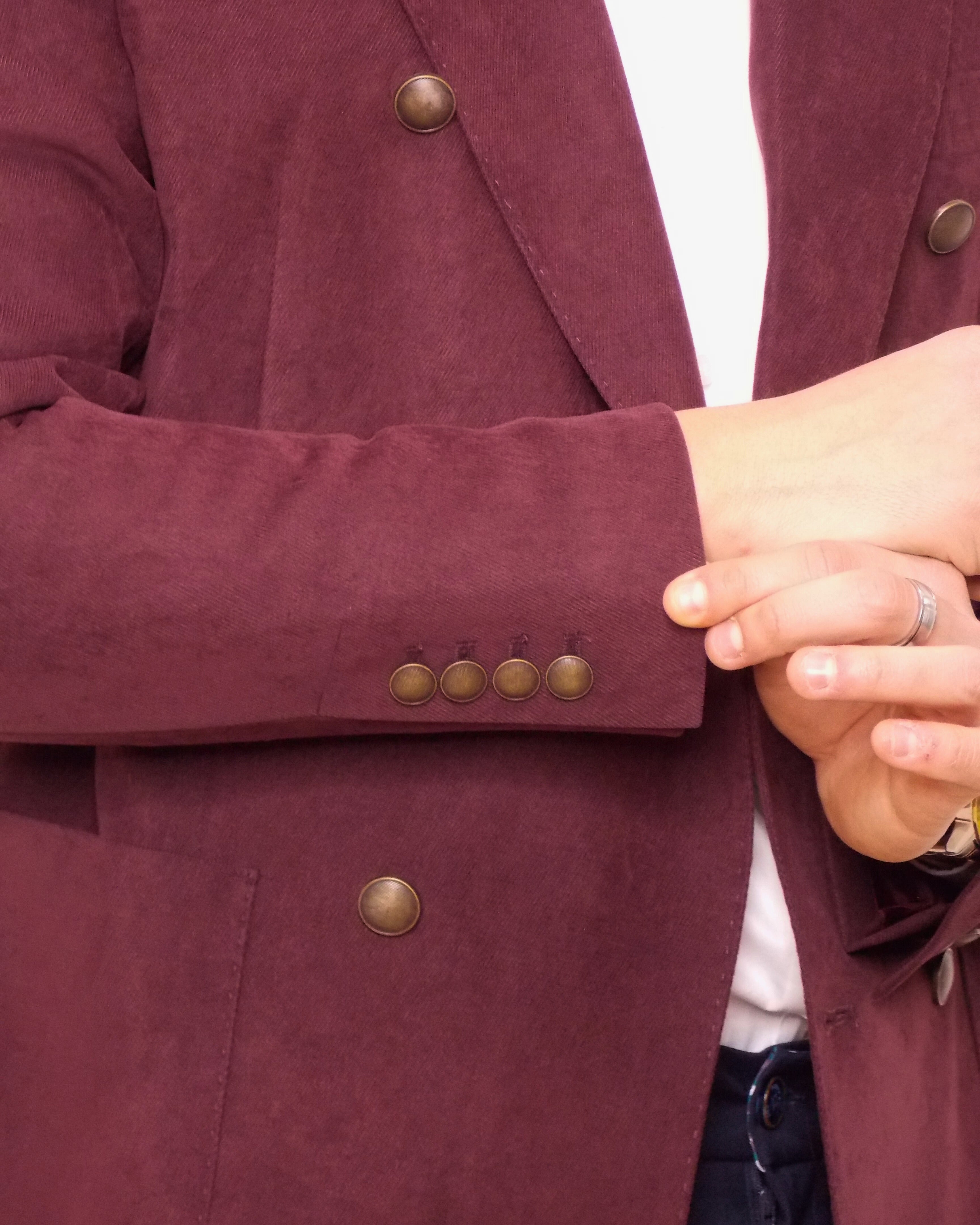 MARCONILS GIACCA DOPPIO PETTO CILIEGIO