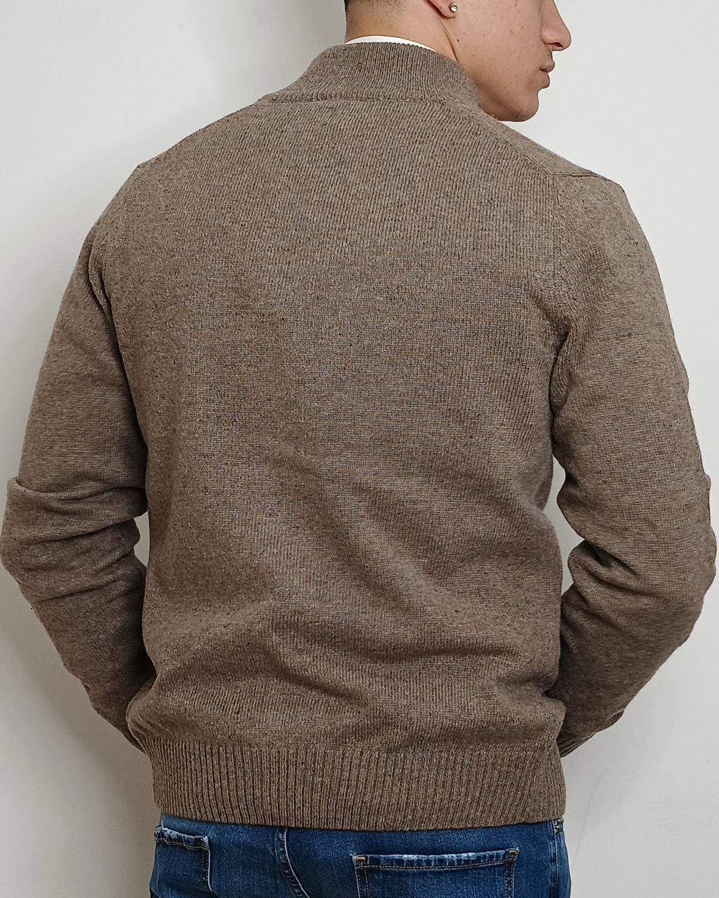 VALDICHIARA CARDIGAN IN LANA CON BOTTONI