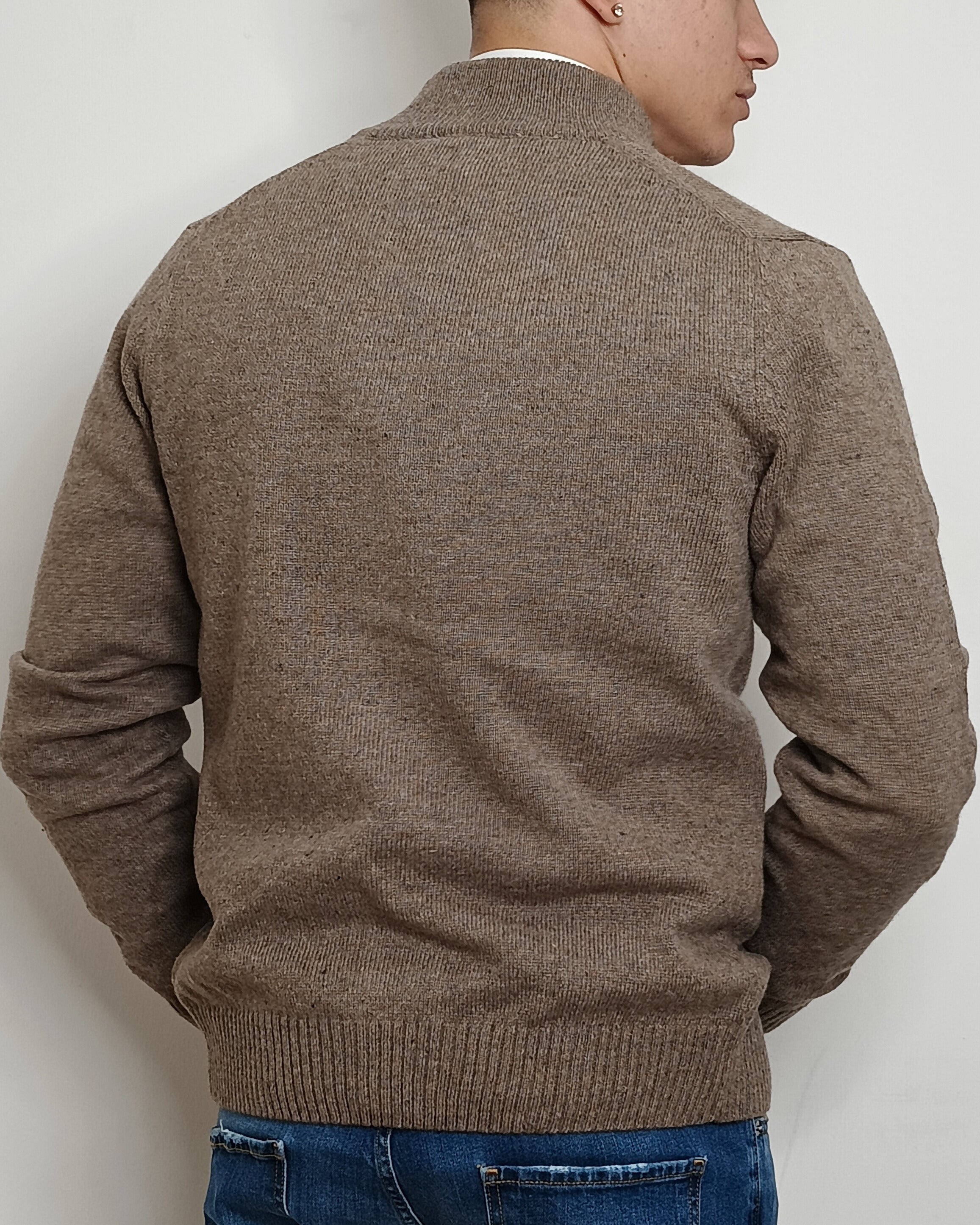 VALDICHIARA CARDIGAN IN LANA CON BOTTONI