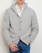 VALDICHIARA CARDIGAN IN LANA CON BOTTONI