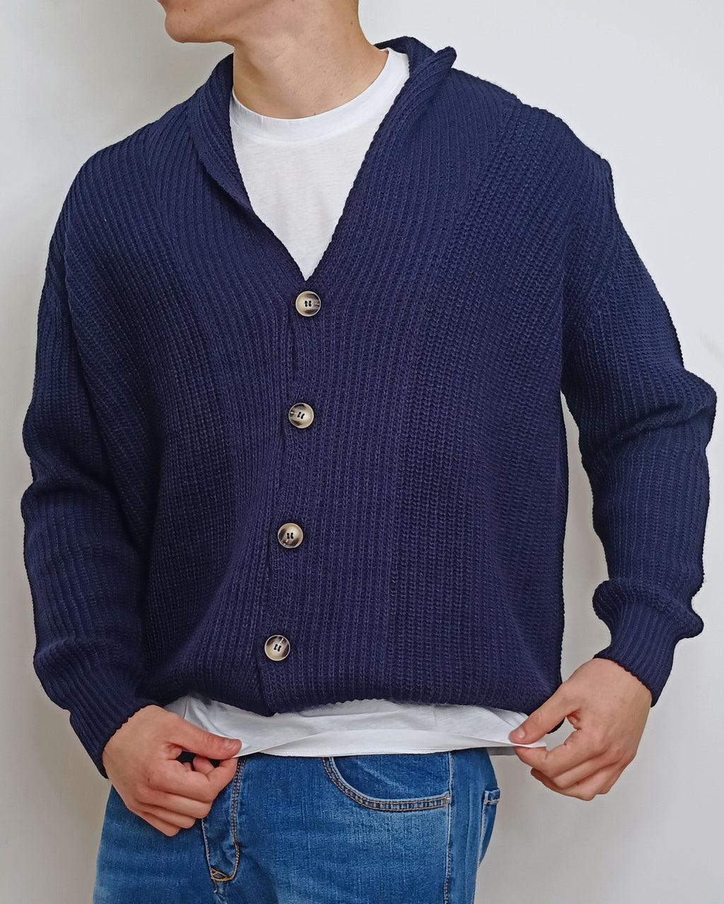 LUCA NOVI CARDIGAN OVERSIZE COLCARD