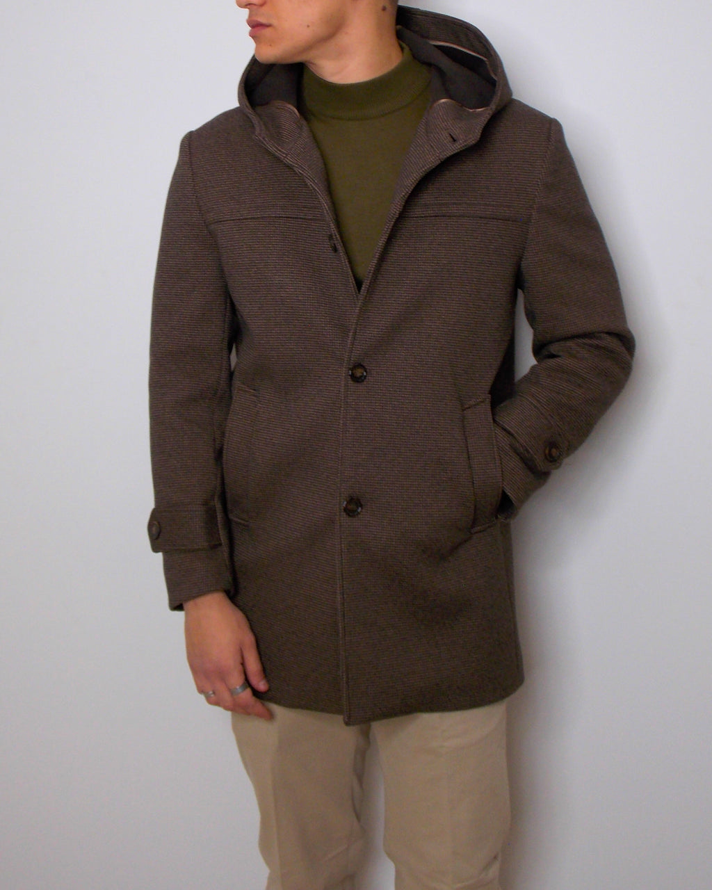DOPPIAVVI CAPPOTTO CAPPUCCIO CD303