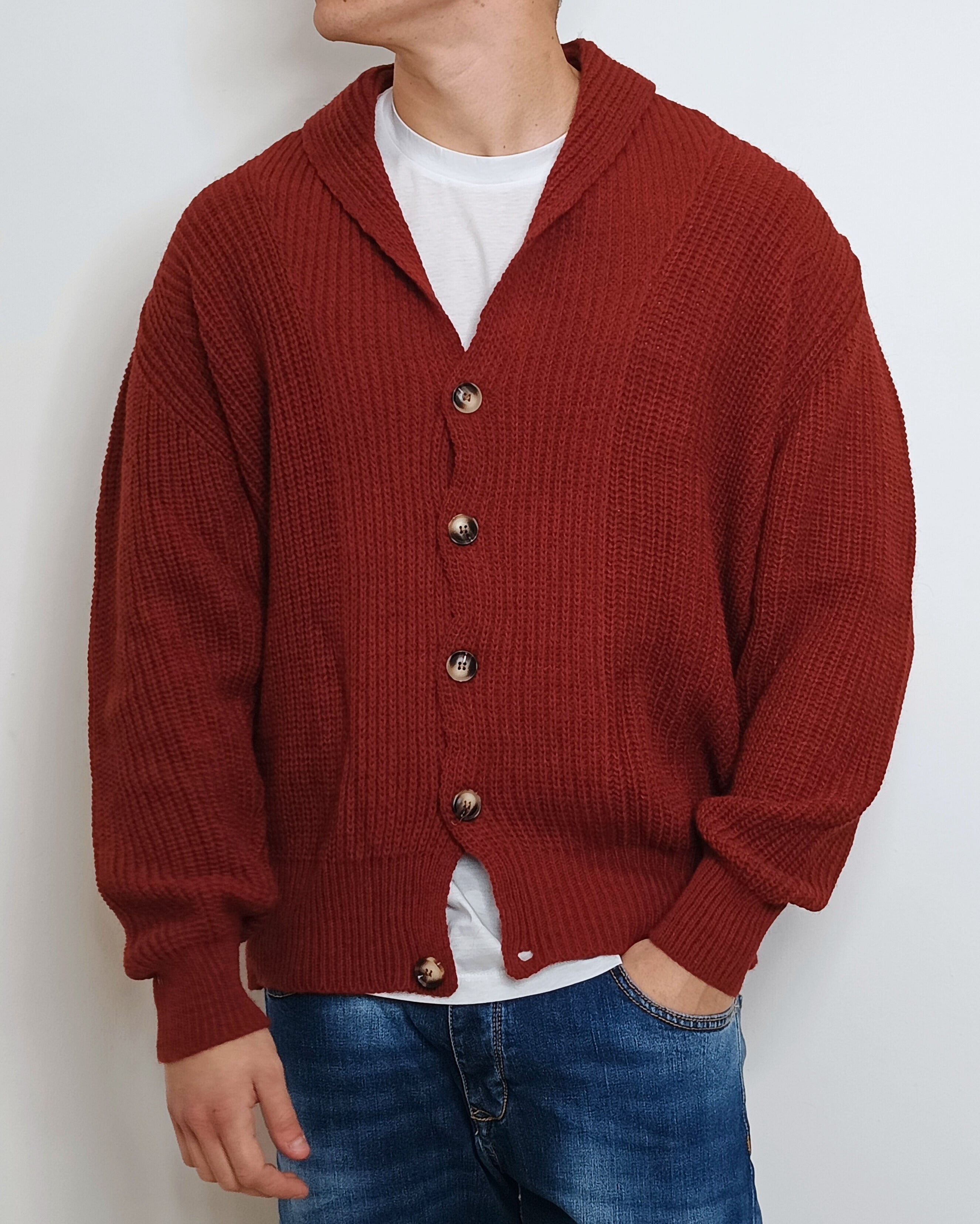 LUCA NOVI CARDIGAN OVERSIZE COLCARD