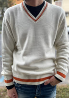 MAGLIA LANA SCOLLO V A640