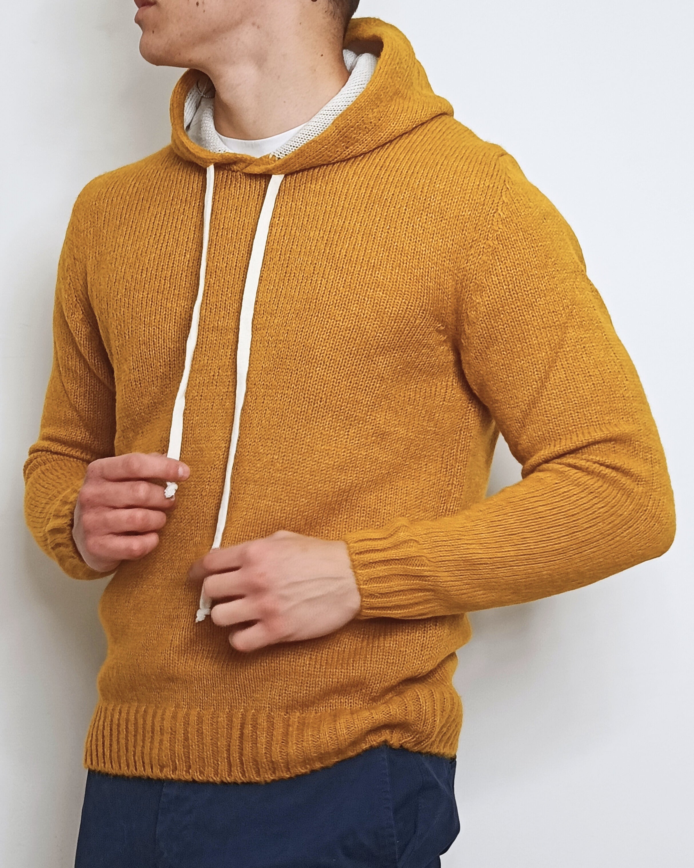 DOPPIAVVI MAGLIA CON CAPPUCCIO IRON24