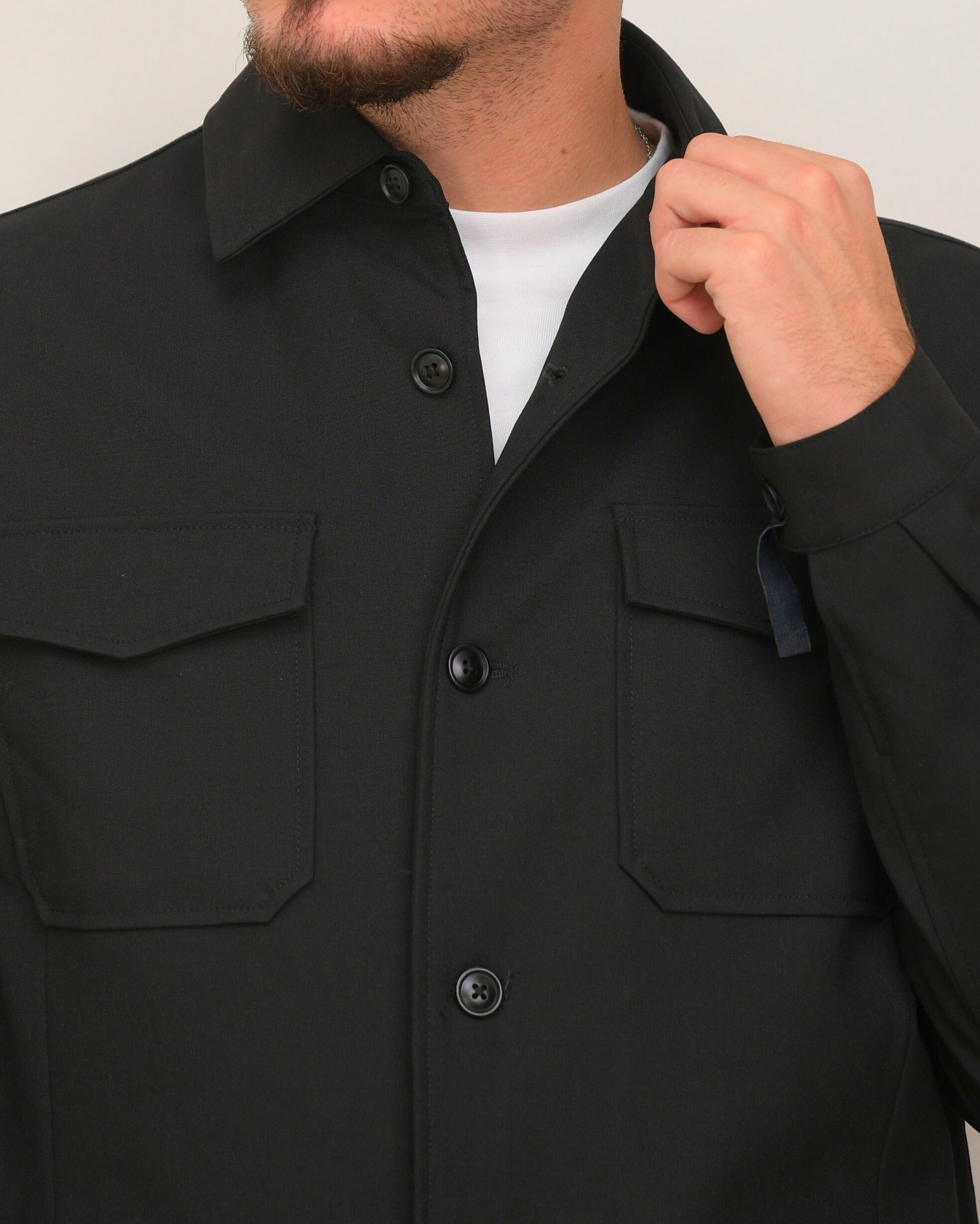 SEINSE OVERSHIRT GBI1045SS