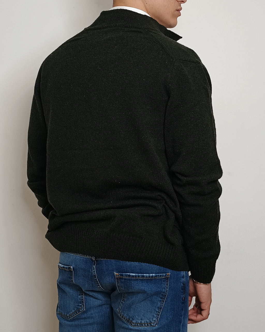 VALDICHIARA CARDIGAN IN LANA CON BOTTONI