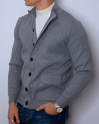 DOPPIAVVI CARDIGAN ZIP+BOTTONI 25030