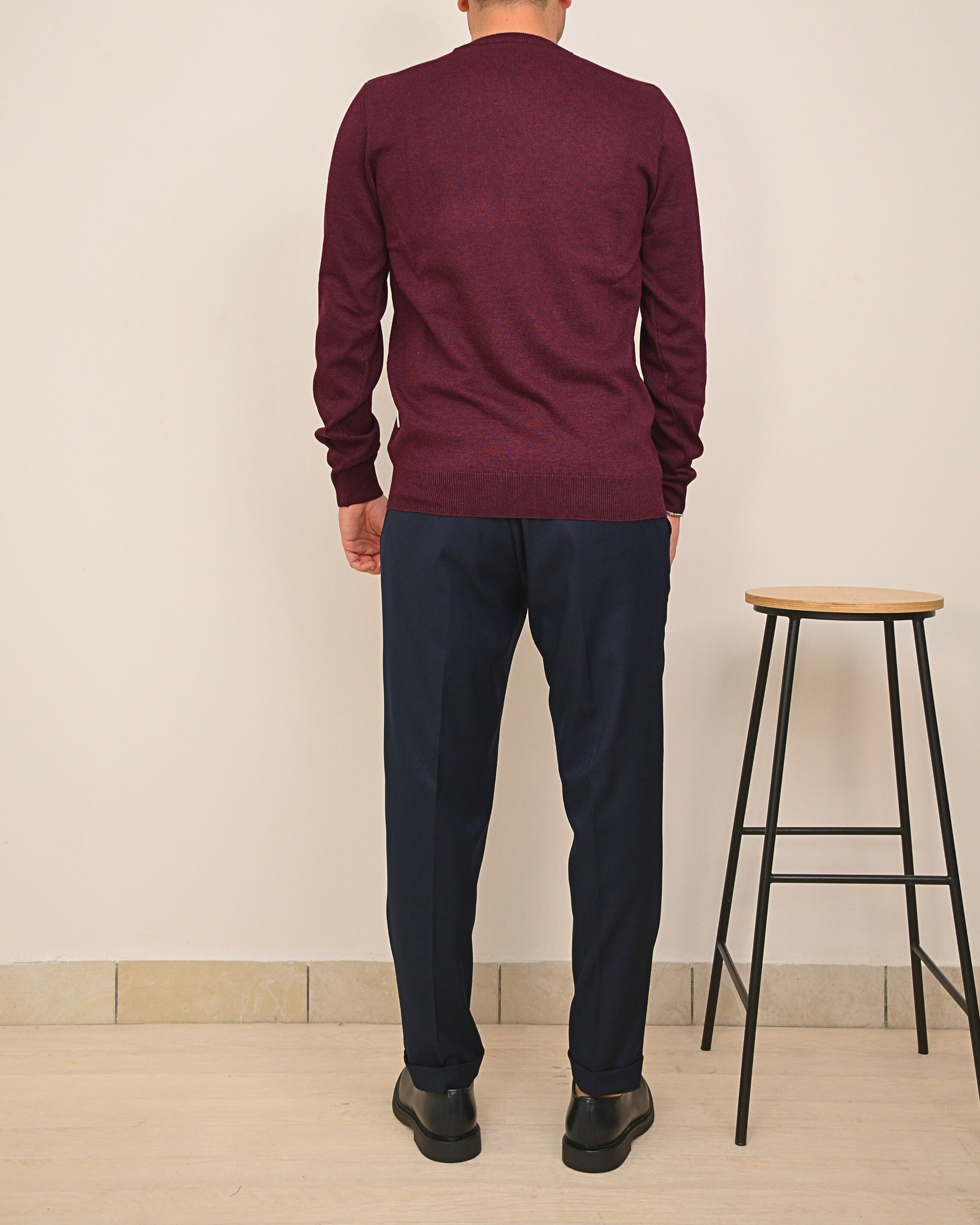 OUTFIT: SEINSE MAGLIA GIROCOLLO MI3056SS & DOPPIAVVI CHINO TENNESSE SLIM LUCIO1