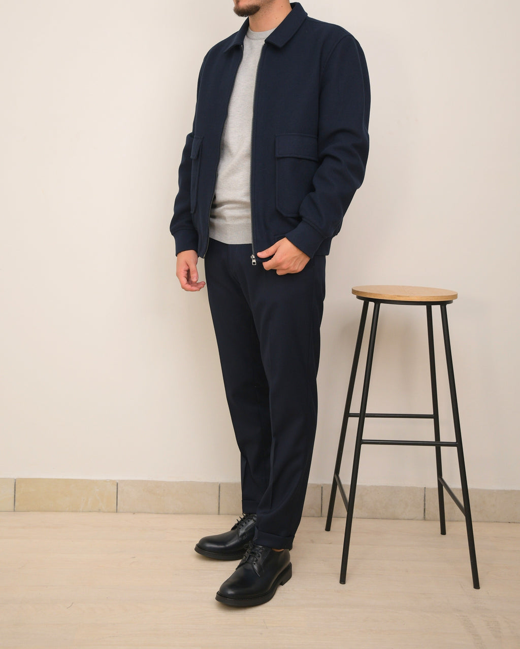 OUTFIT: DOPPIAVVI GIUBBINO LANA LM82 & DOPPIAVVI CHINO TENNESSE SLIM LUCIO1