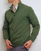 DOPPIAVVI CARDIGAN IN LANA CON BOTTONI