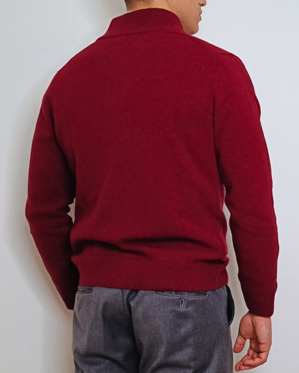 DOPPIAVVI CARDIGAN IN LANA CON BOTTONI