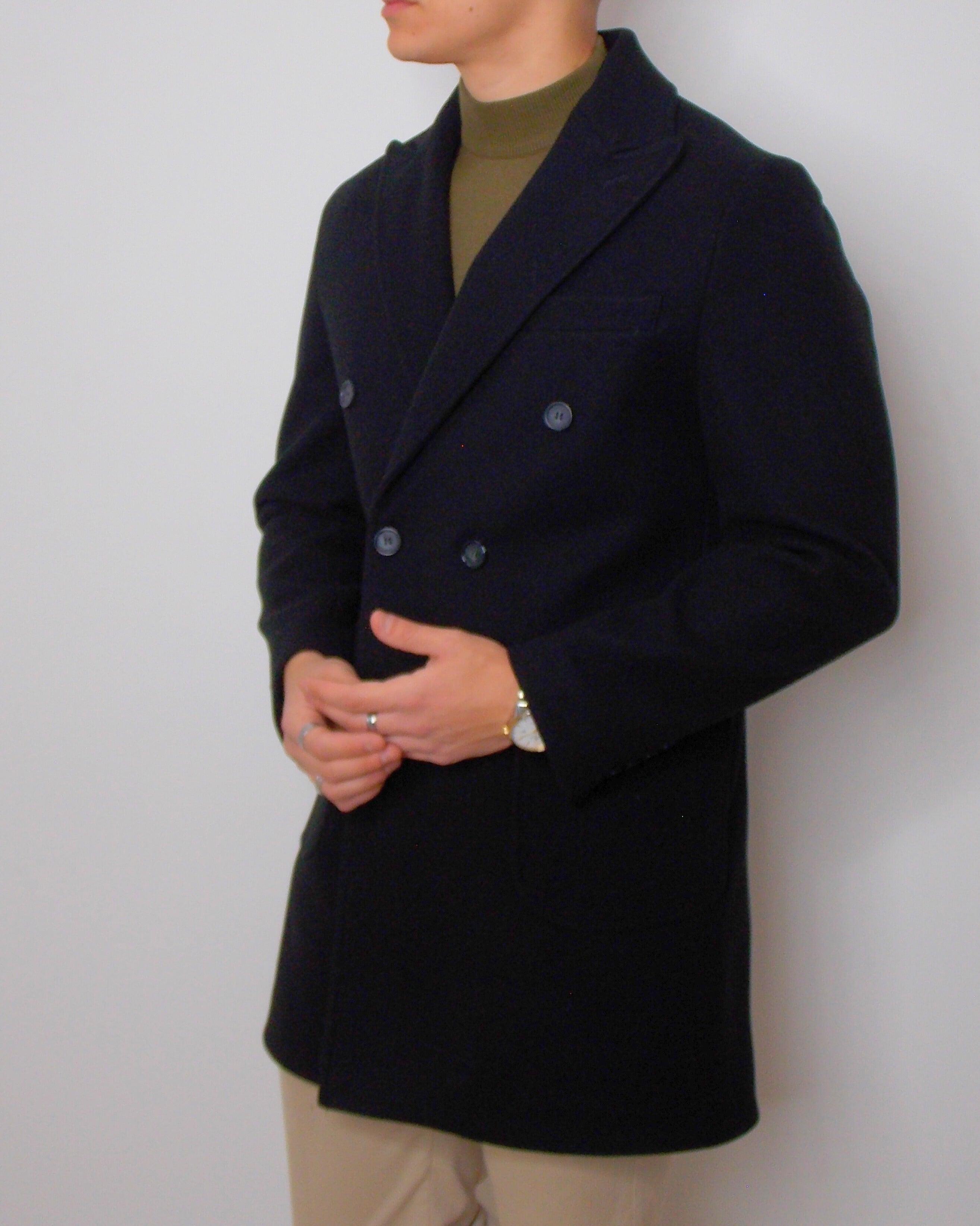 VALERIO VALENTINO CAPPOTTO D/P DI LANA LM203