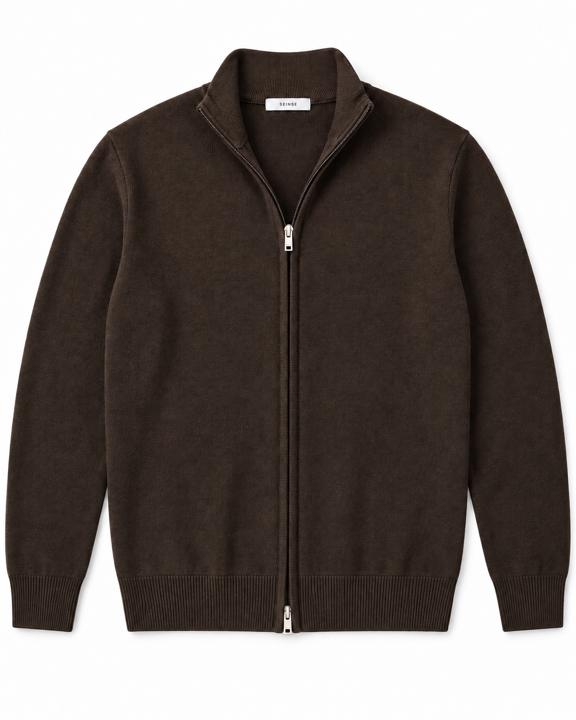 Maglia lupetto zip - SEINSE