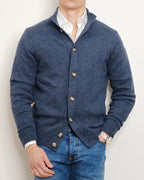 VALDICHIARA CARDIGAN IN LANA CON BOTTONI