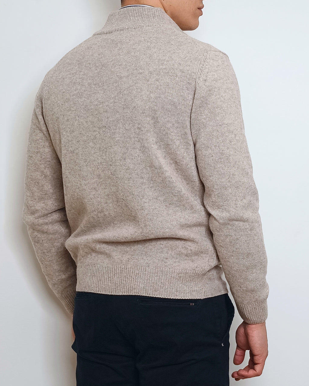 DOPPIAVVI CARDIGAN IN LANA CON BOTTONI