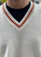 MAGLIA LANA SCOLLO V A640