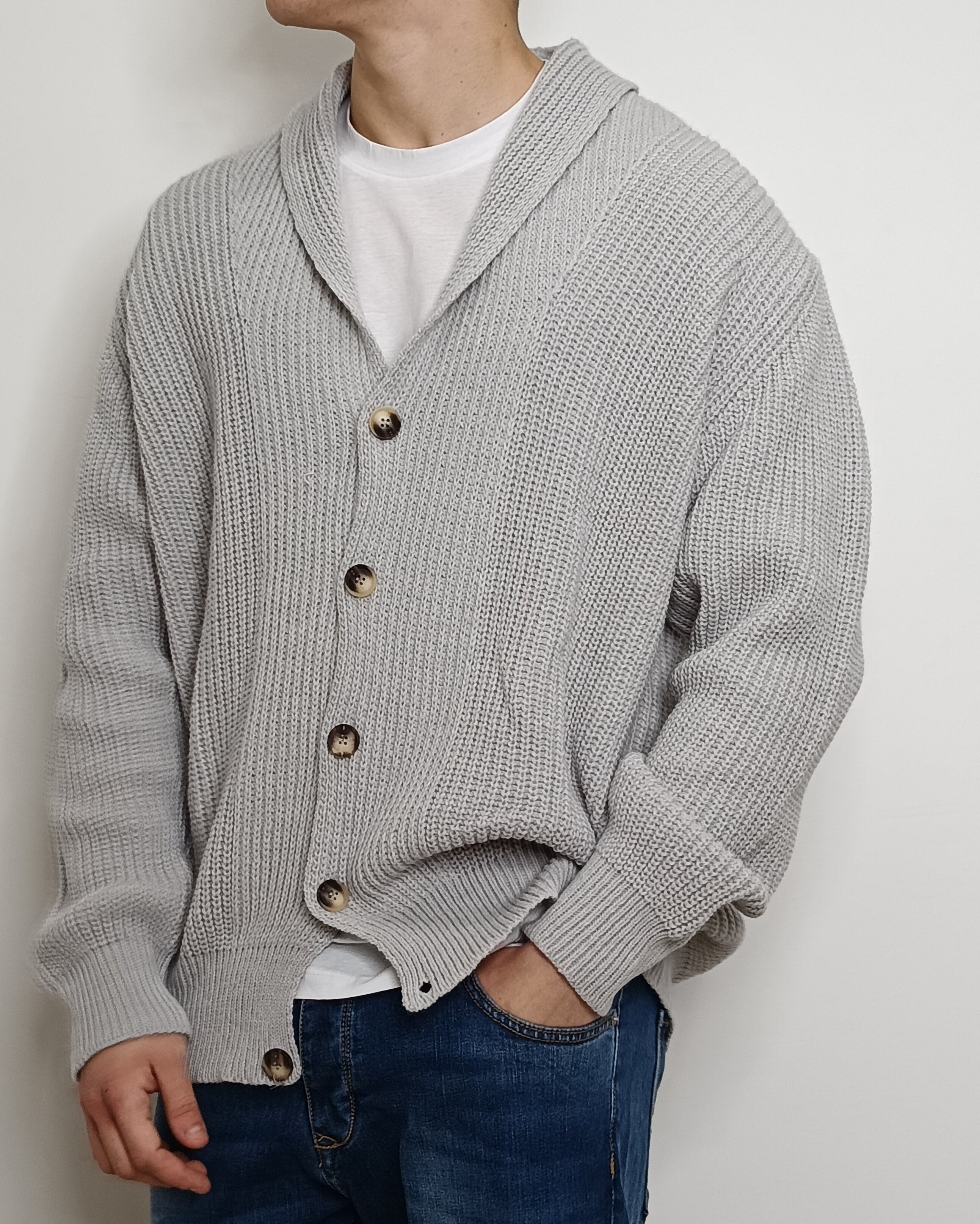 LUCA NOVI CARDIGAN OVERSIZE COLCARD