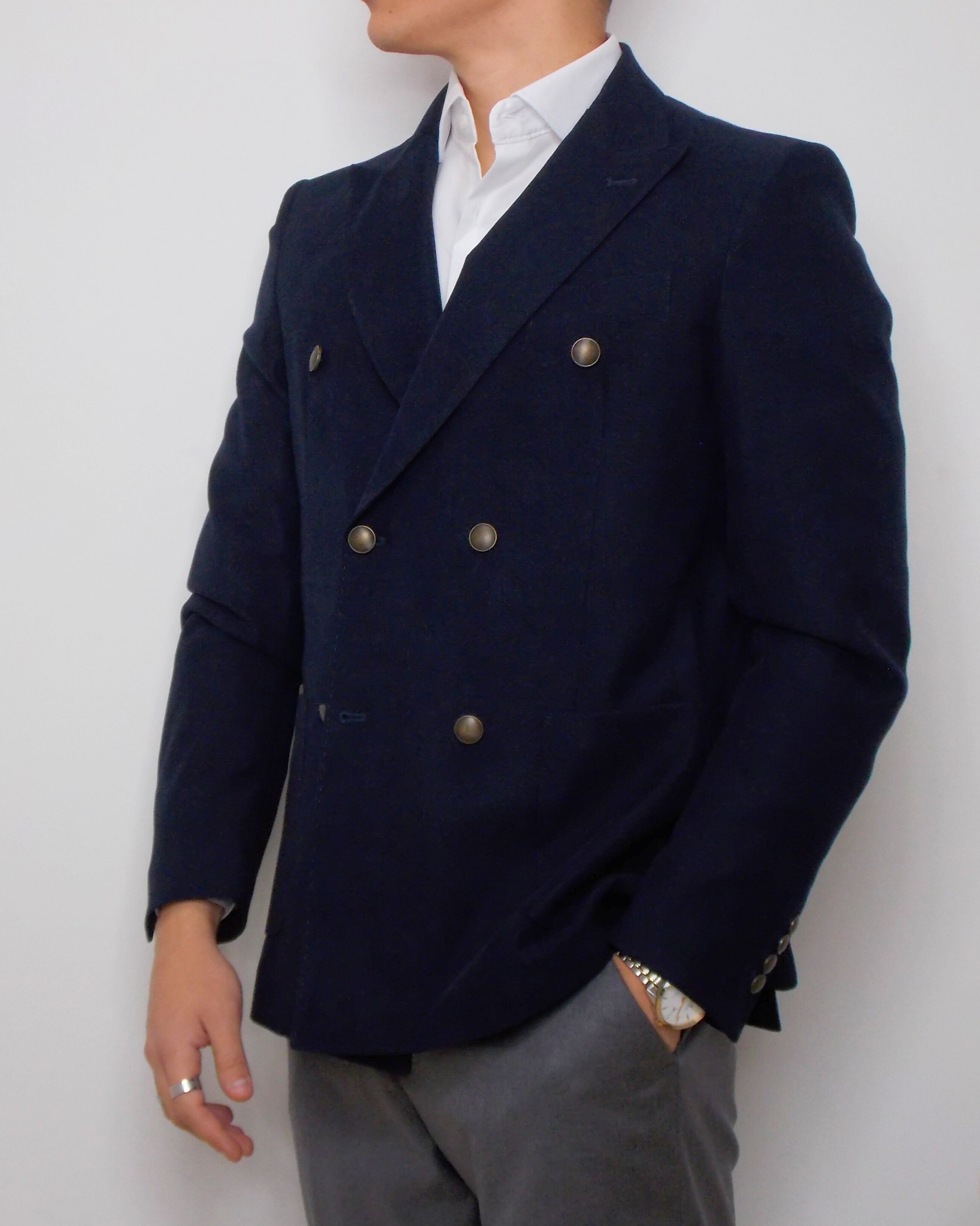 MARCONILS GIACCA DOPPIO PETTO CILIEGIO