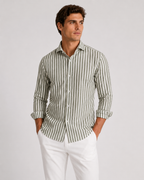 Camicia righe large