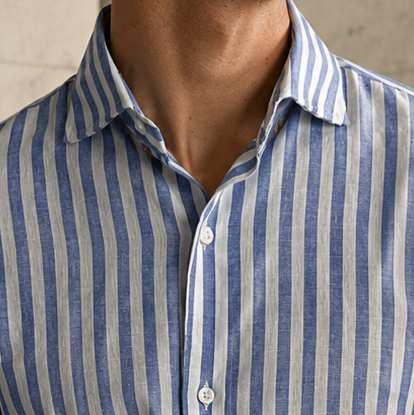 Camicia righe larghe