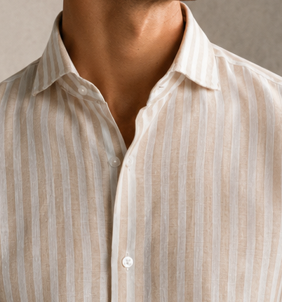 Camicia righe larghe