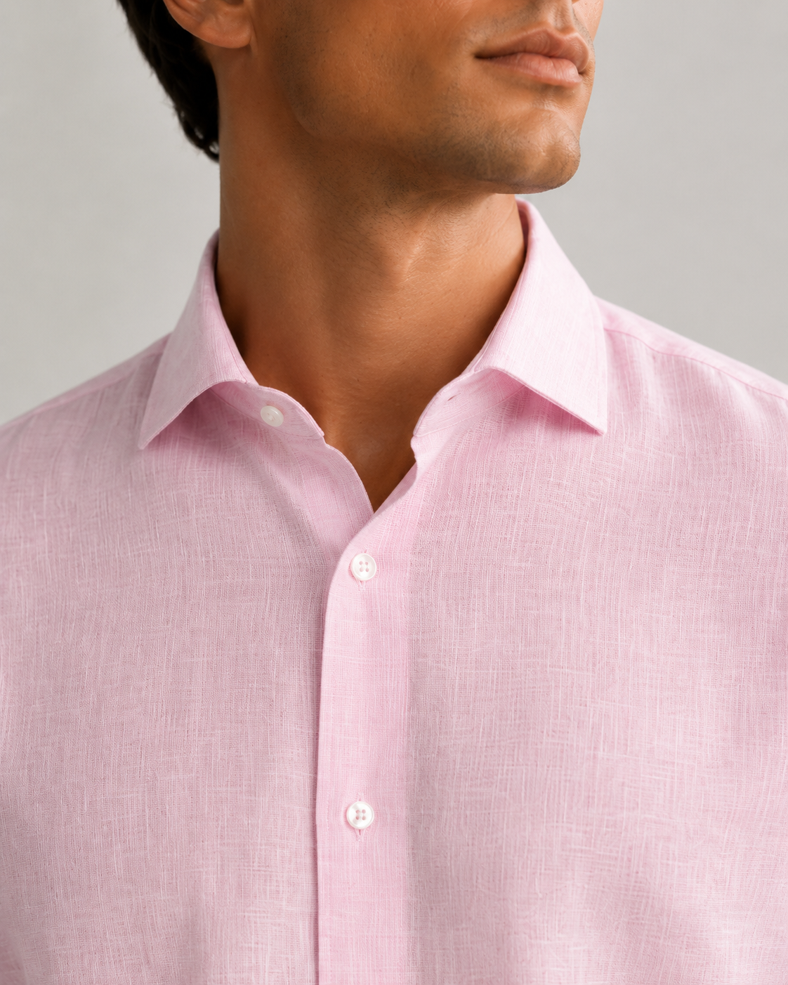 Camicia a righe strette