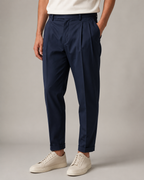 Pantalone chinos doppia pence