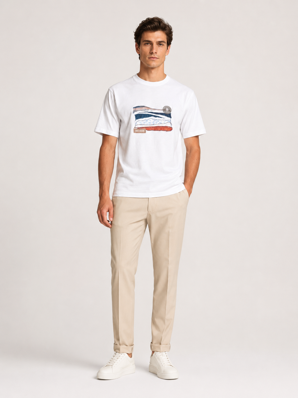 Pantalone chinos lucio