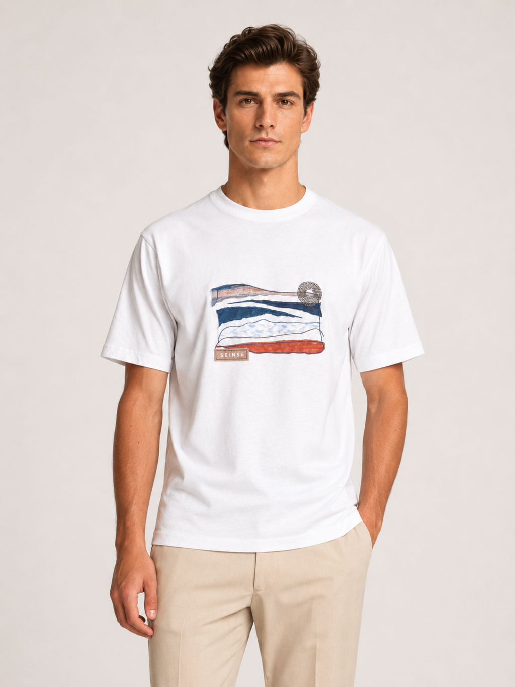 T-shirt ricamo SEINSE